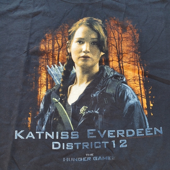 The Hunger Games Shirt Mens Extra Large black Movie - Picture 2 of 7